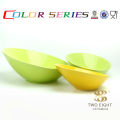 Porcelain food funky mesh fruit salad bowl with fork and spoon